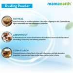 Dusting Powder with Organic Oatmeal and Arrowroot Powder for Babies